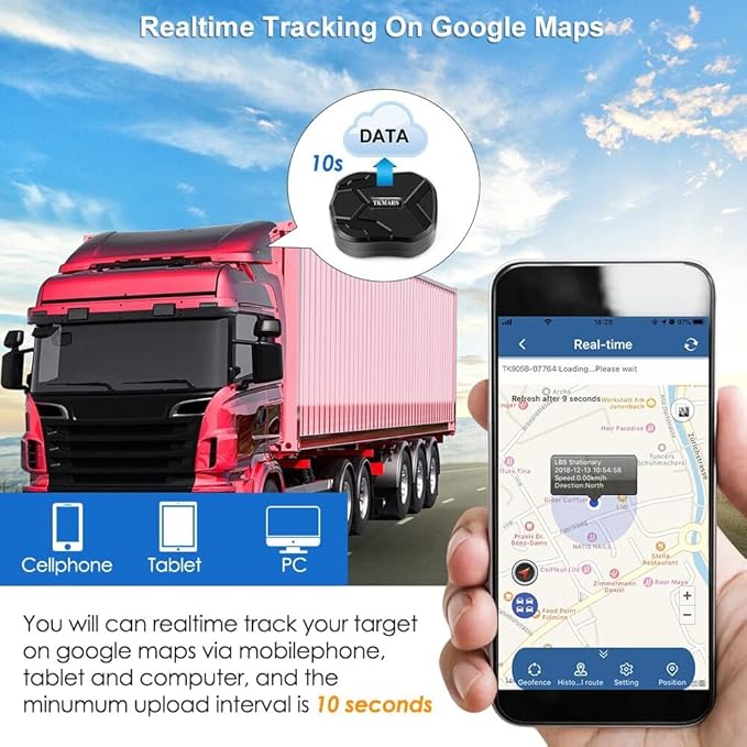GPS Tracker for Vehicles 4G TK905B 10000mAh Long Battery Life, Car GPS Tracking - Image 3