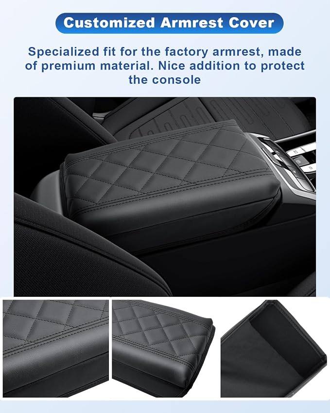 CDEFG Compatible with 2024 Hyundai Tucson Center Console Cover - Image 2