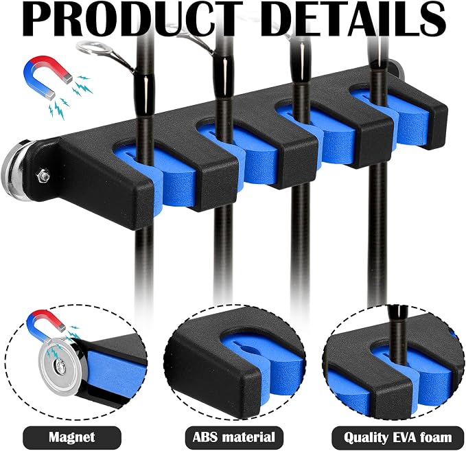 2 Pcs Magnetic Fishing Rod Holder - Image 3