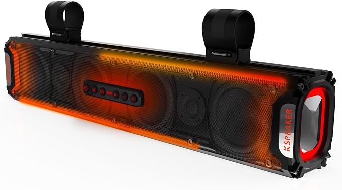 UTV Sound Bar ATV Sound Bar Golf Cart Soundbar UTV Speakers ATV Speaker by KSPEAKER