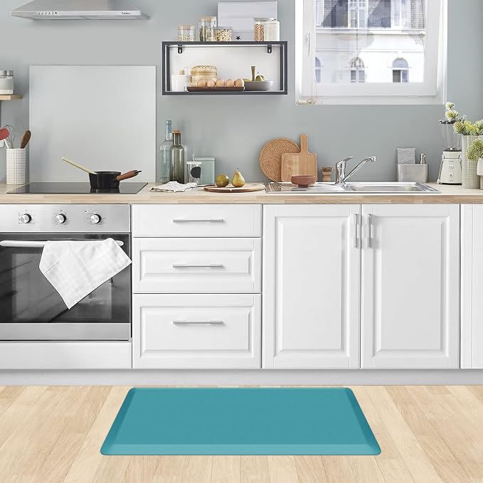 KitchenClouds Cushioned Anti Fatigue Rug 17.3"x28" Waterproof Non Slip Standing - Image 7