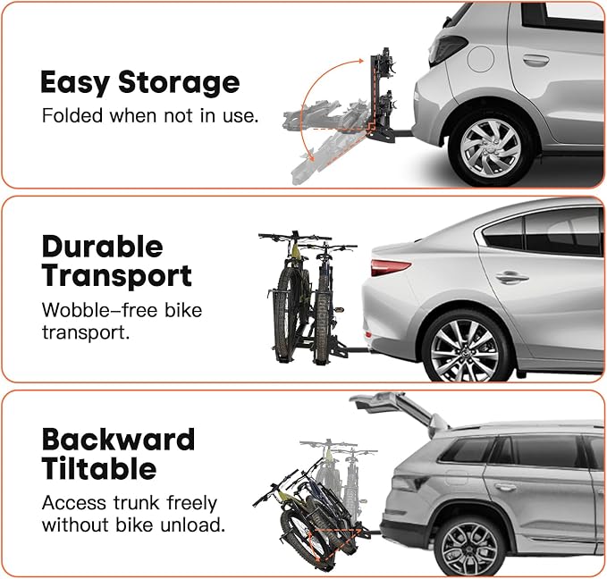 MagRack XA, Add-On MagRack X1, Expandable Hitch Bike Rack, Adding Extension - Image 6