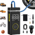 Tire Inflator Portable Air Compressor, 200PSI 20000mAh Pump by ZXNCAR