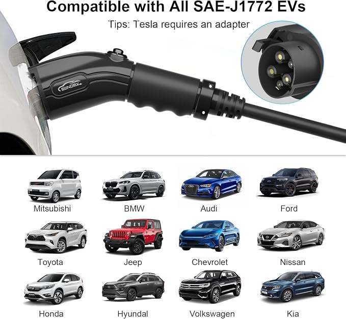 Level 2 EV Charger, 32A 240V Electric Car Charger - Image 7