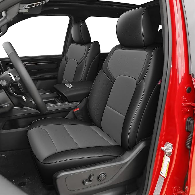 AOMSAZTO Seat Covers for Ram 2500: 2019 2020 2021 2022 2023 2024 2025 Custom by AOMSAZTO