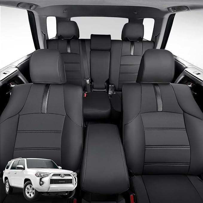 Seat Covers for Toyota 4Runner 2011-2024, Full Set Full Coverage Waterproof - Image 7
