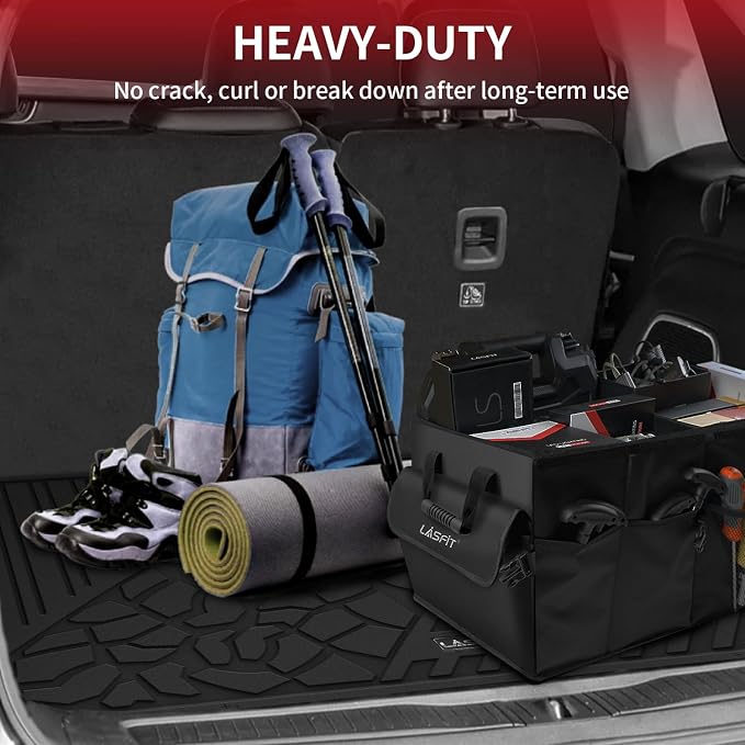LASFIT Trunk Mat for Jeep Grand Cherokee 2022-2025 5-Seat All Weather TPE - Image 3
