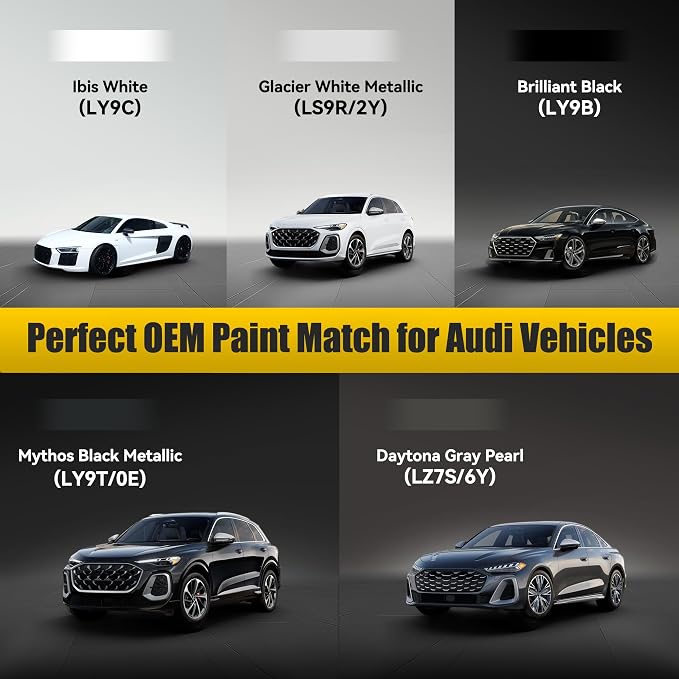 Mythos Black Metallic Touch Up Paint Compatible - Image 3