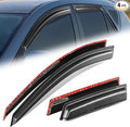Auto Dynasty 4Pcs Carbon Fiber Pattern Window Visors Compatible by AutoDynasty