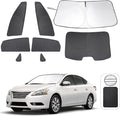 TINGLU Window Shades for Nissan Sentra 2014 2015 2016 2017 2018 2019 by TINGLU