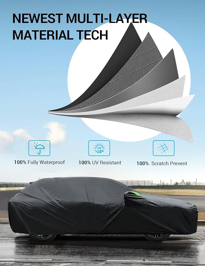 Proadsy 2025 Upgrade Car Cover Custom Fit - Image 4