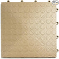 GarageDeck Coin Pattern, Durable Interlocking Modular Garage Flooring Tile by BigFloors