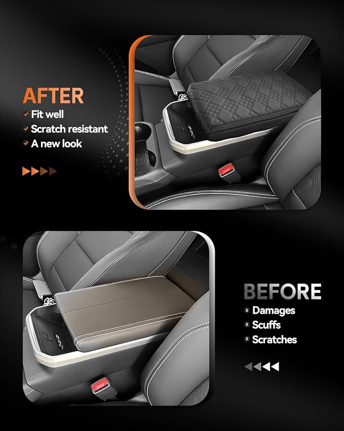 CDEFG for 2025 2026 GMC Terrain Center Console Cover Armrest Box Cover Terrain - Image 3