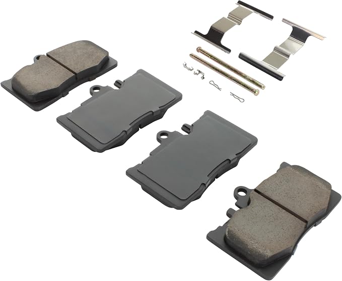 Premium Ceramic Front Brake Pads Compatible - Image 2