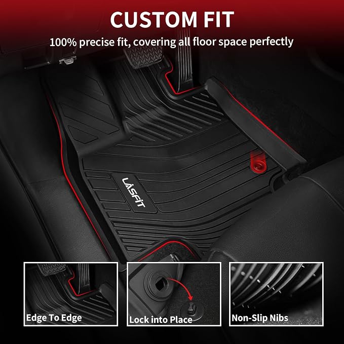 LASFIT Floor Mats for Toyota Grand Highlander 2024 2025 - Image 2