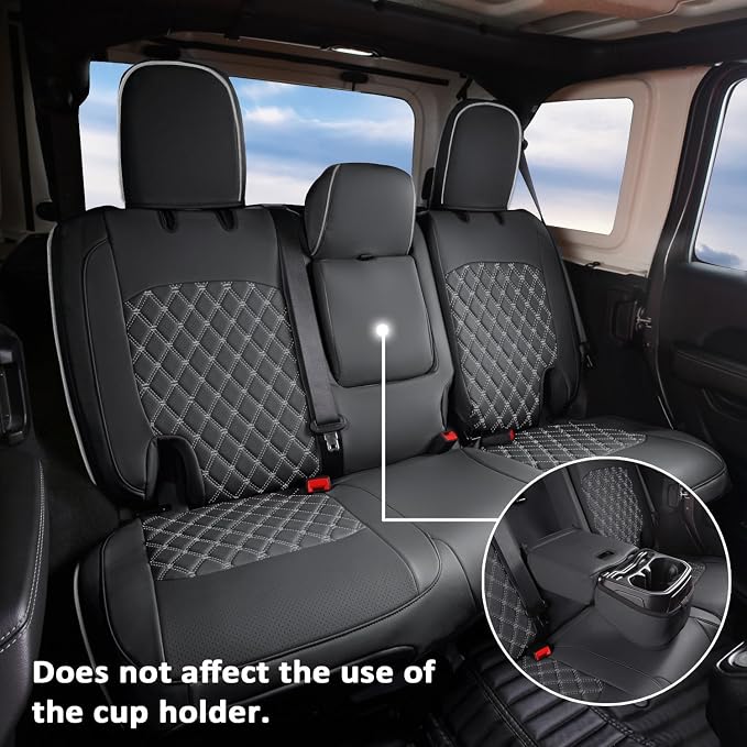 GIANT PANDA Fit Full Set Car Seat Covers - Image 3