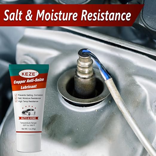 Keze High Temp Copper Anti Seize Compound - Image 4