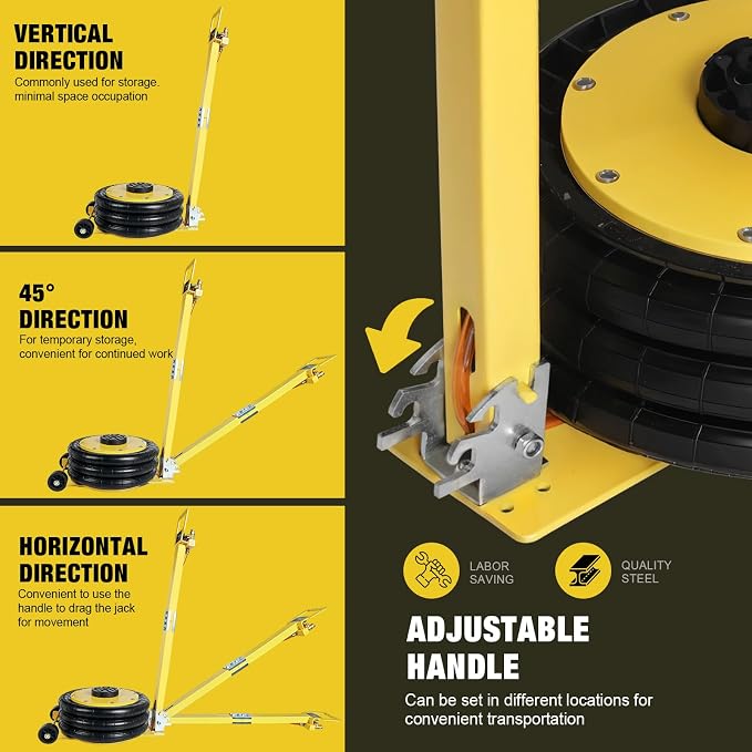 YELLOW JACKET Air Jack 5 Ton Airbag Jack - Image 5