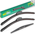 28" 14" 12" Windshield Wiper Blades Replacement by WINDSMILE