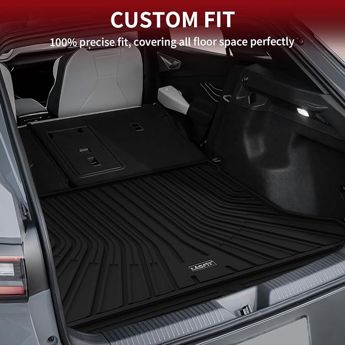 LASFIT Cargo Mat Fit for Volkswagen VW ID.4 2025 2024 2023 2022 2021 All - Image 2