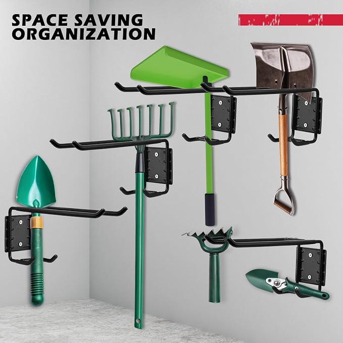 4-Piece 9.4" Heavy Duty Garage Hooks, Sturdy Utility Hooks Holds 55 LB Wall - Image 8