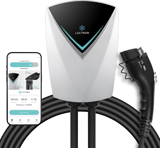 Lectron Electric Vehicle Charging Station 48 Amp by LECTRON