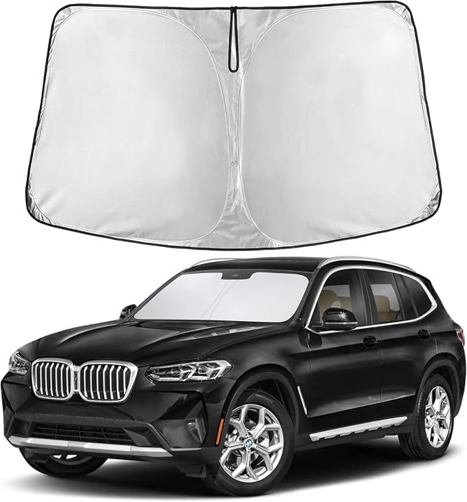 BMW X3 EcoNour Car Windshield Sunshade 2018-2025 by EcoNour