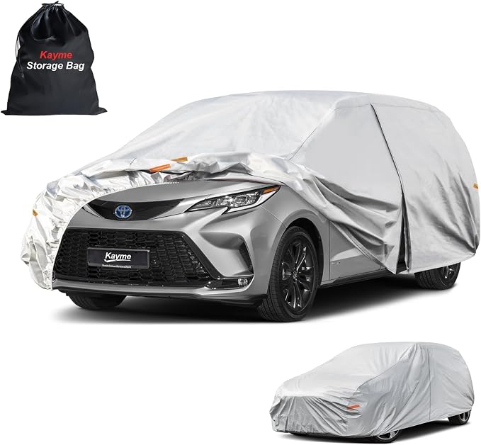 Kayme 6 Layers Car Cover Custom Fit by kayme