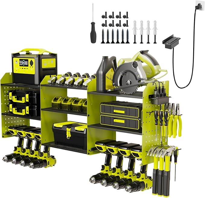45" Power Tool Organizer Wall Mount by Kweetle
