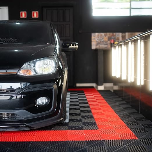 Interlocking Soft PVC Modular Garage Flooring Tile - Image 5