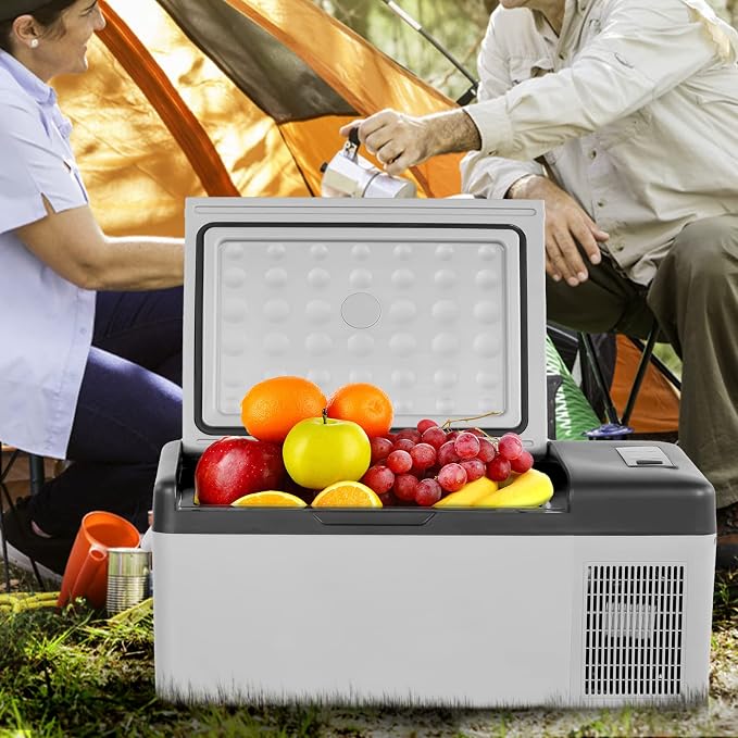 VEVOR 12 Volt Refrigerator 16 Qt, Portable Mini Car Fridge - Image 8