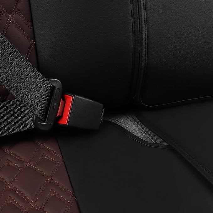 JOJOBAY Car Seat Covers for Dodge Ram 2 Pcs Front, Fit Ram 2009-2025 - Image 7