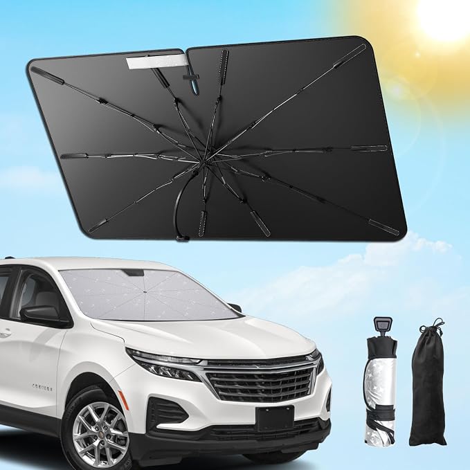 SXCY for 2025 Chevrolet Equinox Windshield Umbrella Sunshade for 2025 Chevy - Image 2