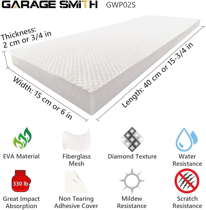AMPULLA GWP02S Garage Wall Protector Car Door Protectors, Designed in Germany - Image 3