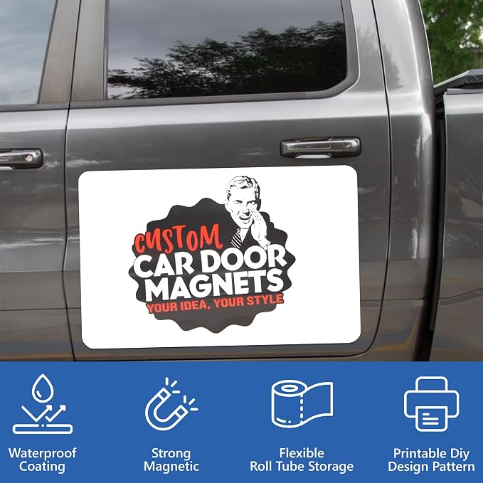 Custom Car Magnet Signs for Businesses 2 pk - Image 6