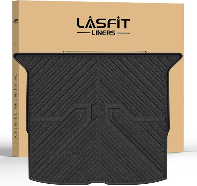 LASFIT Trunk Mat for Honda Passport 2019 2020 2021 2022 2023 2024 2025 by LASFIT