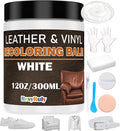 White Leather Repair Kit White Leather Dye Vinyl Paint Cream Purse Boat Seat by ResyRuly