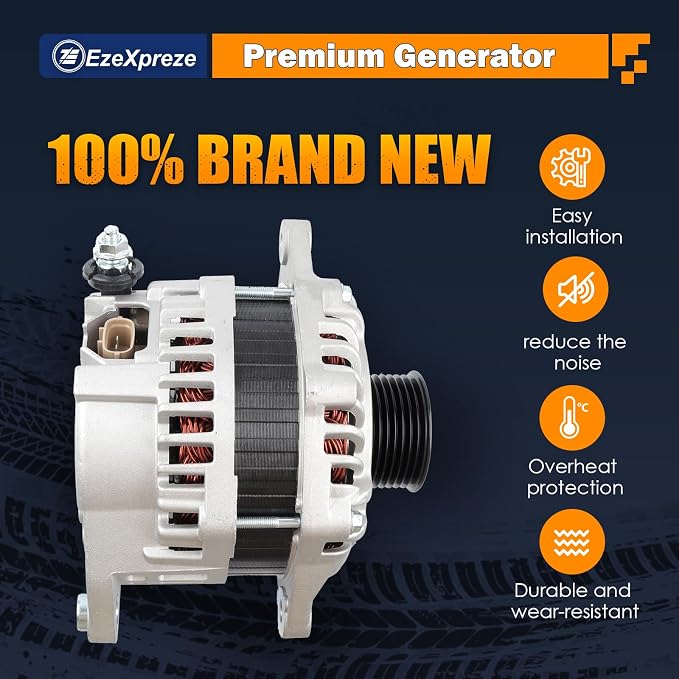 Ezexpreze Alternator fit 2007 2008 2009 2010 Nissan Altima, 2009 2010 - Image 4