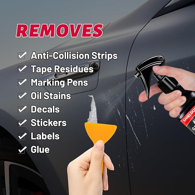 Adhesive Remover, Dissolve & Soften Adhesives on Car Glass & Paint, Easily - Image 4
