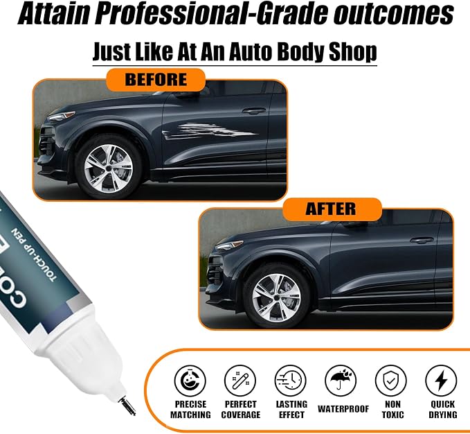 Manhattan Gray Metallic Touch Up Paint Compatible - Image 2