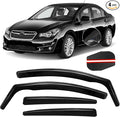in Channel Auto Rain Guards Fit by CHYKORLA