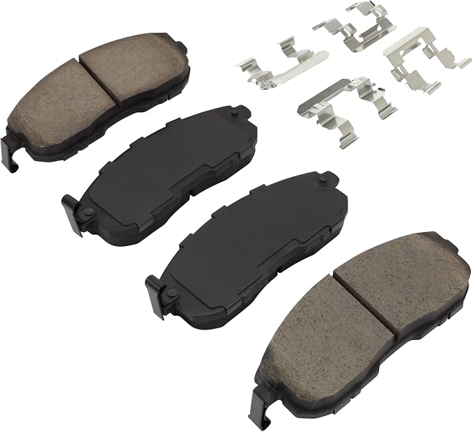Premium Ceramic Front Brake Pads Compatible - Image 2