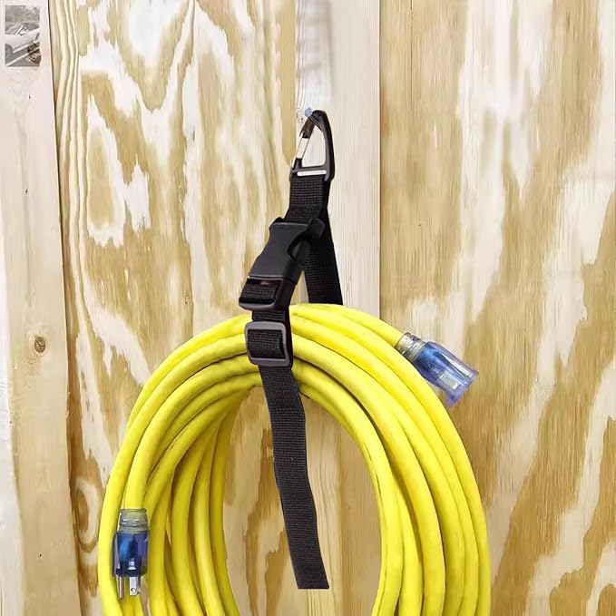 14 Pack 17 Inch Adjustable Extension Cord Holder Organizer - Image 5