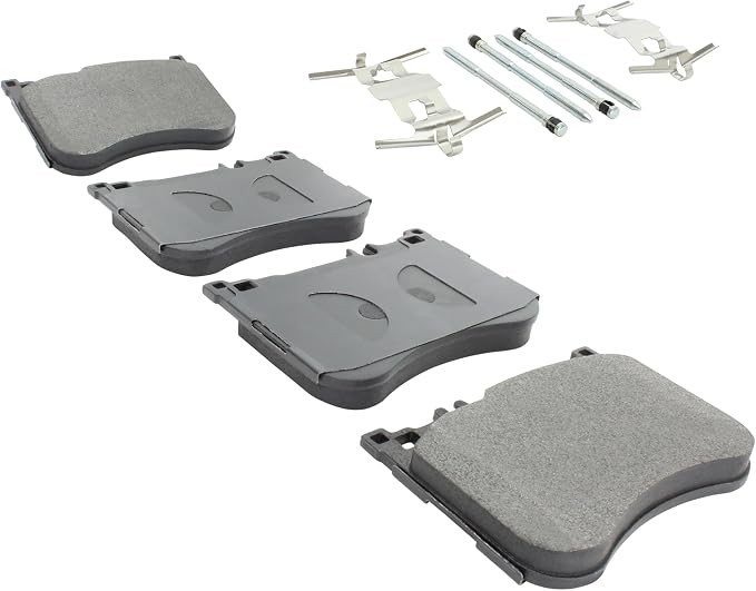 Premium Semi-Metallic Front Brake Pads Compatible - Image 2