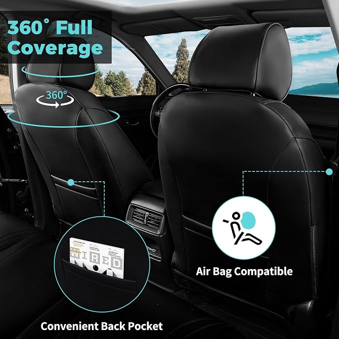 Seat Covers for Honda CRV 2017-2022 EX/EXL/LX/Sport/Touring/Special Edition - Image 8