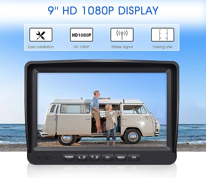 9" Wireless Backup Camera System - Image 2
