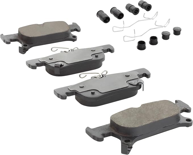 Premium Ceramic Rear Brake Pads Compatible - Image 2