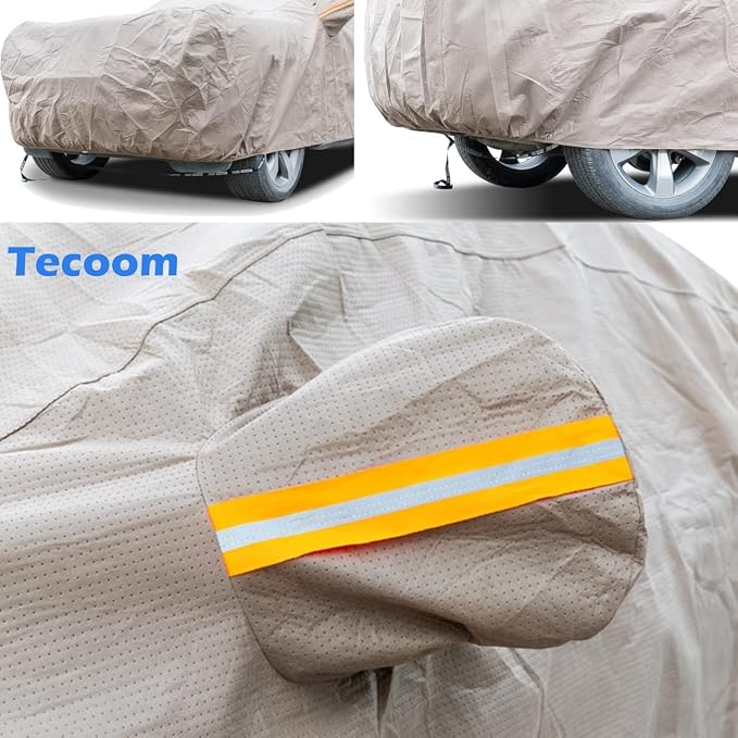 Tecoom Thick Shell Truck Pickup Car Cover Waterproof Windproof - Image 4