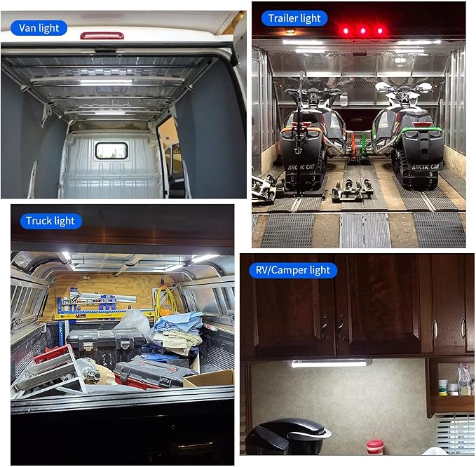 12V LED Interior Light Bar | 120LEDs 1800LM 8W DC 12 Volt led Strip Lights - Image 2