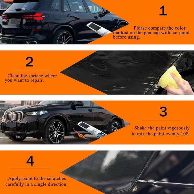 Black Sapphire Metallic Touch Up Paint - Image 6